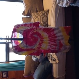 Tee shirt, tye dyed